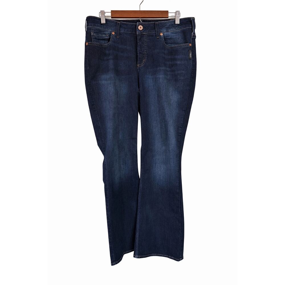 Silver Jeans Co Suki Slim Bootcut Womens 31x31 Curvy Mid‎ Rise Stretch Denim